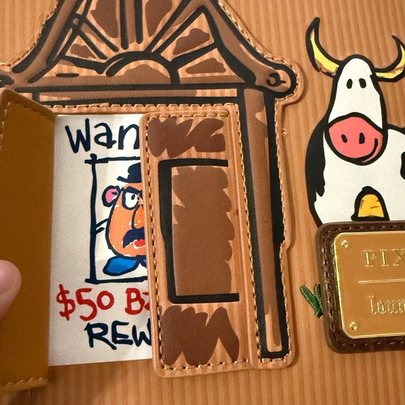 Loungefly Toy Story Woody Saloon 30th Anniversary mini backpack,NWT - Picture 2 of 8